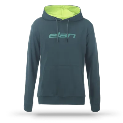 Pulover s kapuco ELAN HOODIE LOGO PETROL U